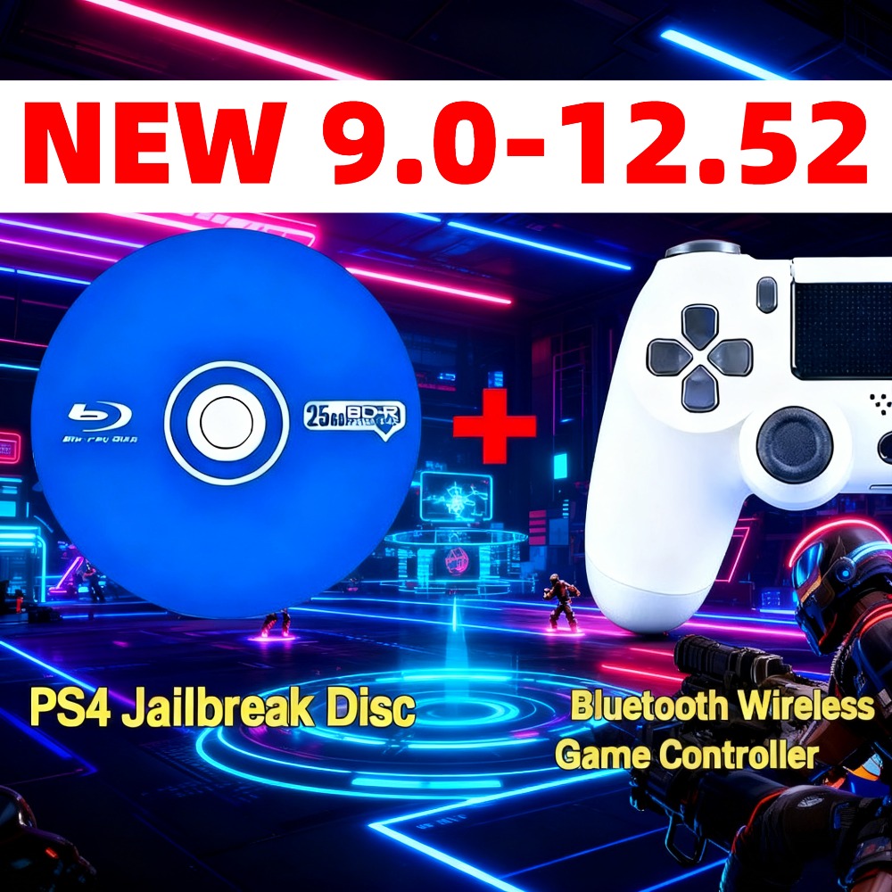 Joystick Pc Gaming - Kabelloser Game-Controller für PS4 Slim Pro