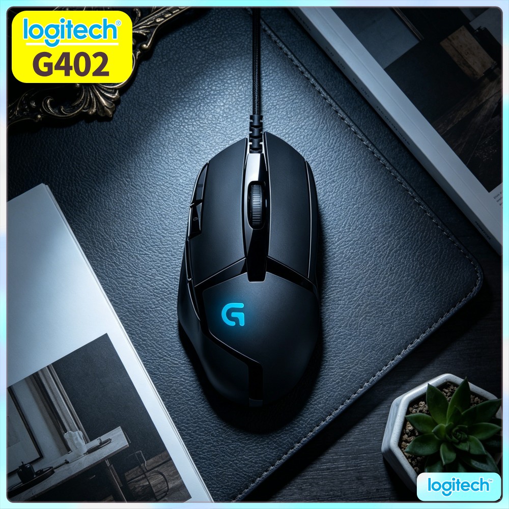 Pc Gaming Entry Level - Logitech G402 Hyperion Fury Gaming-Maus Delta-Zero