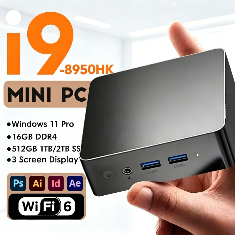 Pc Gaming Cpu - Intel Core i9 8950HK Mini-PC Windows