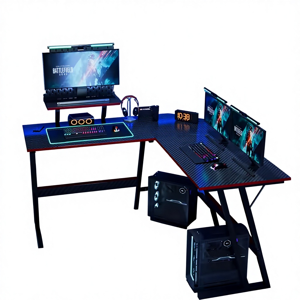 Pc Gaming Cafe - Büromöbel Maßgefertigte Günstige Computertische PC-Gamer-Tisch Gaming-Schreibtisch