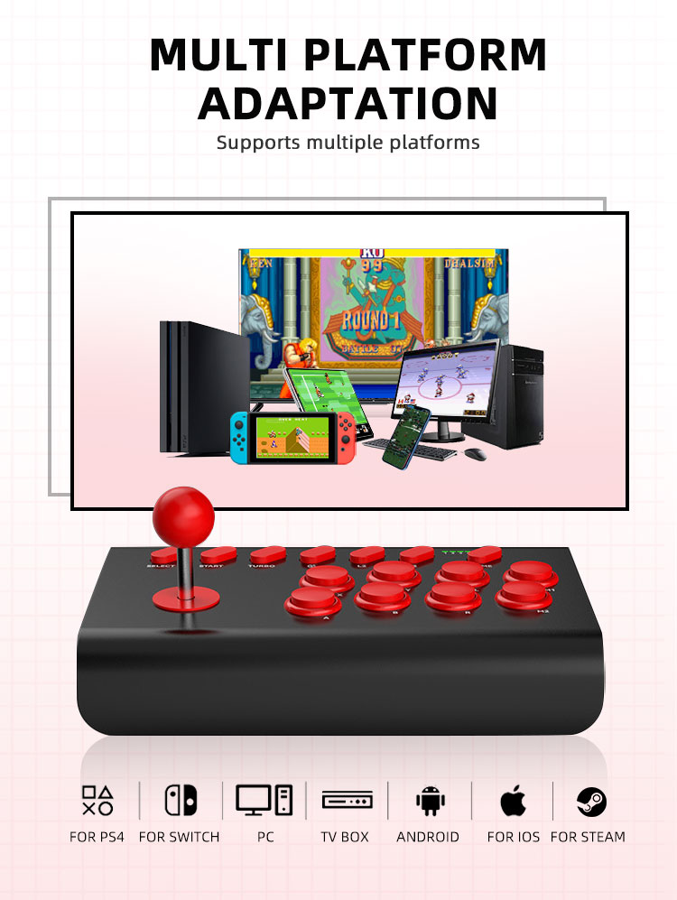 Arcade-Stick mit 8 Tasten für  – Joystick Pc Gaming Bewertung und Preis