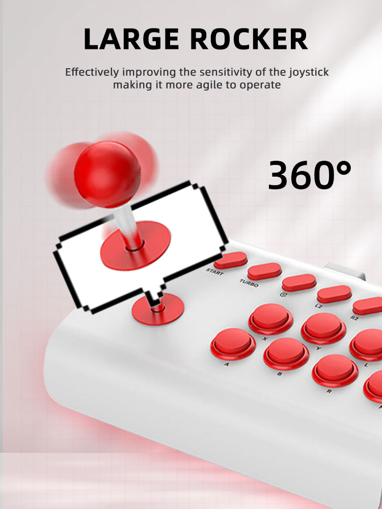 Arcade-Stick mit 8 Tasten für  – Joystick Pc Gaming Bewertung und Preis