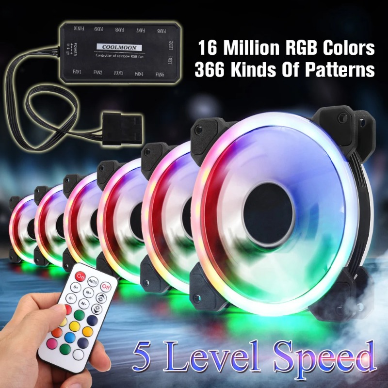 120mm RGB Leiser, einstellbare – Pc Gaming Cpu Bewertung und Preis