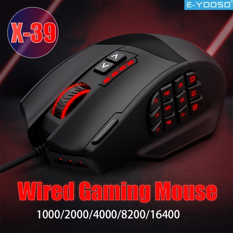 E-YOOSO RGB-Gaming-Maus mit Ka – Pc Gaming Editing Bewertung und Preis