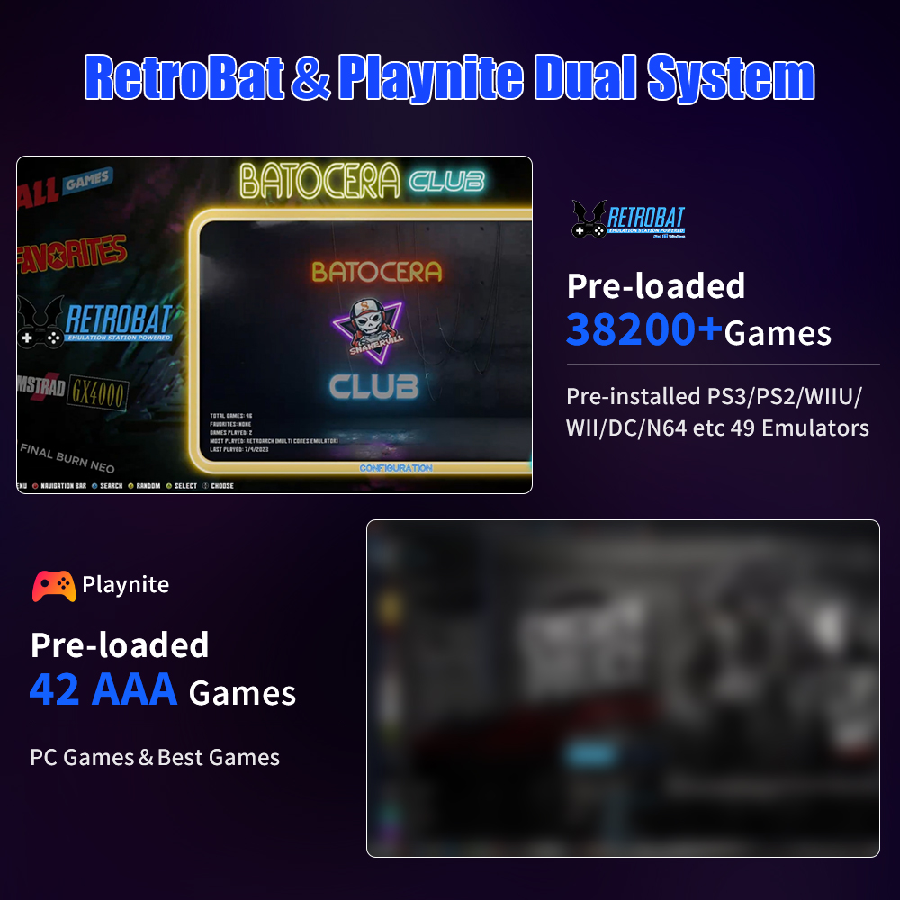 Retrobat&Playnite Gaming HDD R – Pc Gaming Aaa Bewertung und Preis