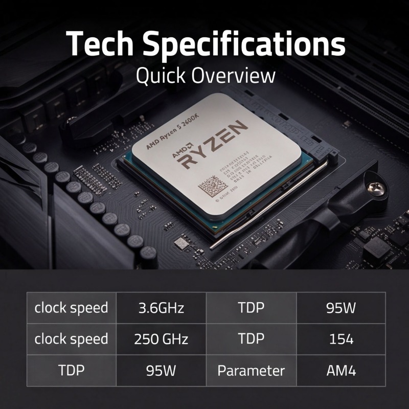 AM4-Sockel CPU-Prozessor R5 26 – Pc Gaming Cpu Bewertung und Preis