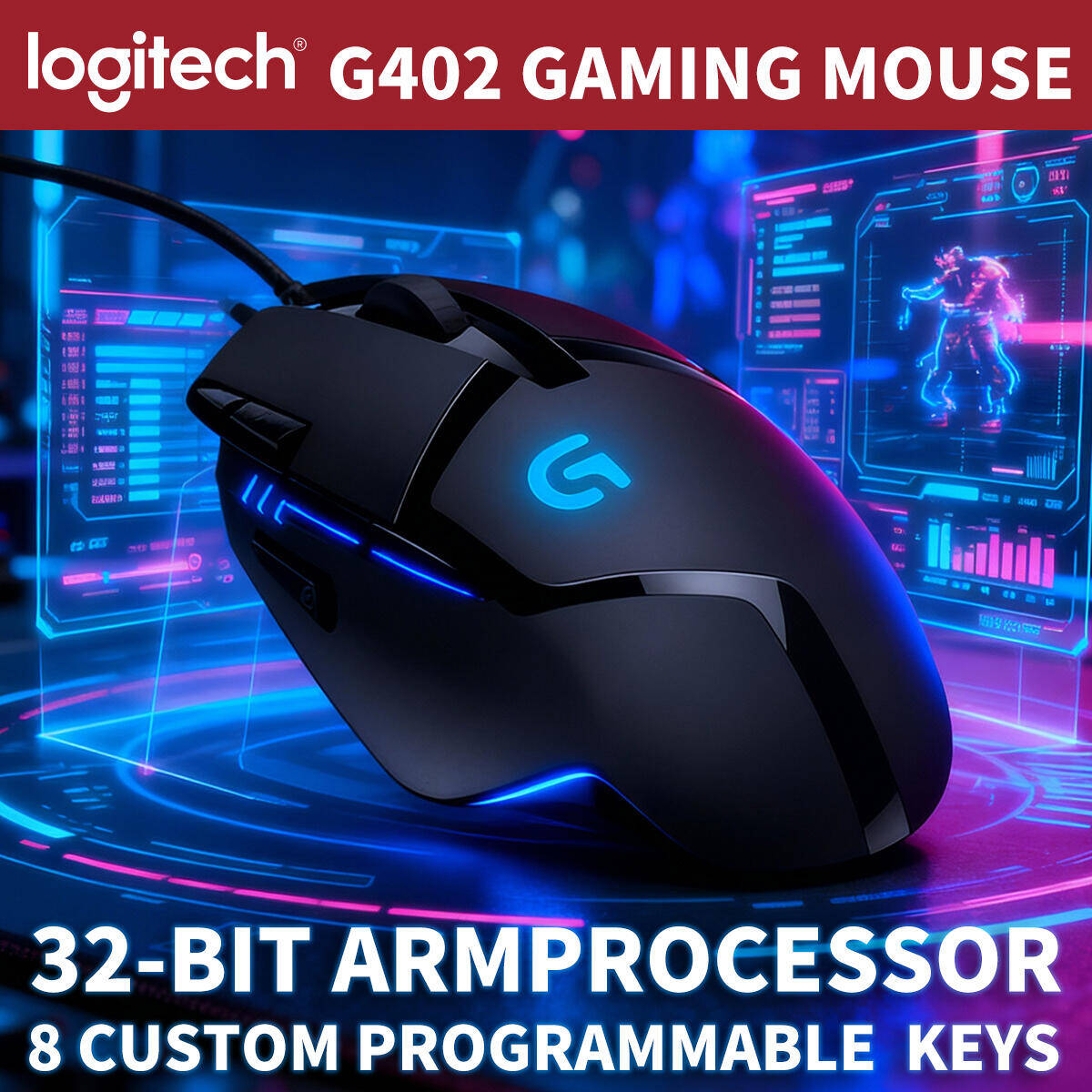 Logitech G402 Hyperion Fury Ga – Pc Gaming Entry Level Bewertung und Preis