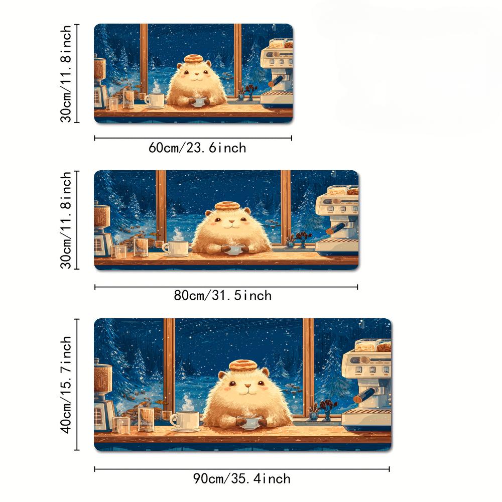Winter-Café und Capybara Mausp – Pc Gaming Cafe Bewertung und Preis