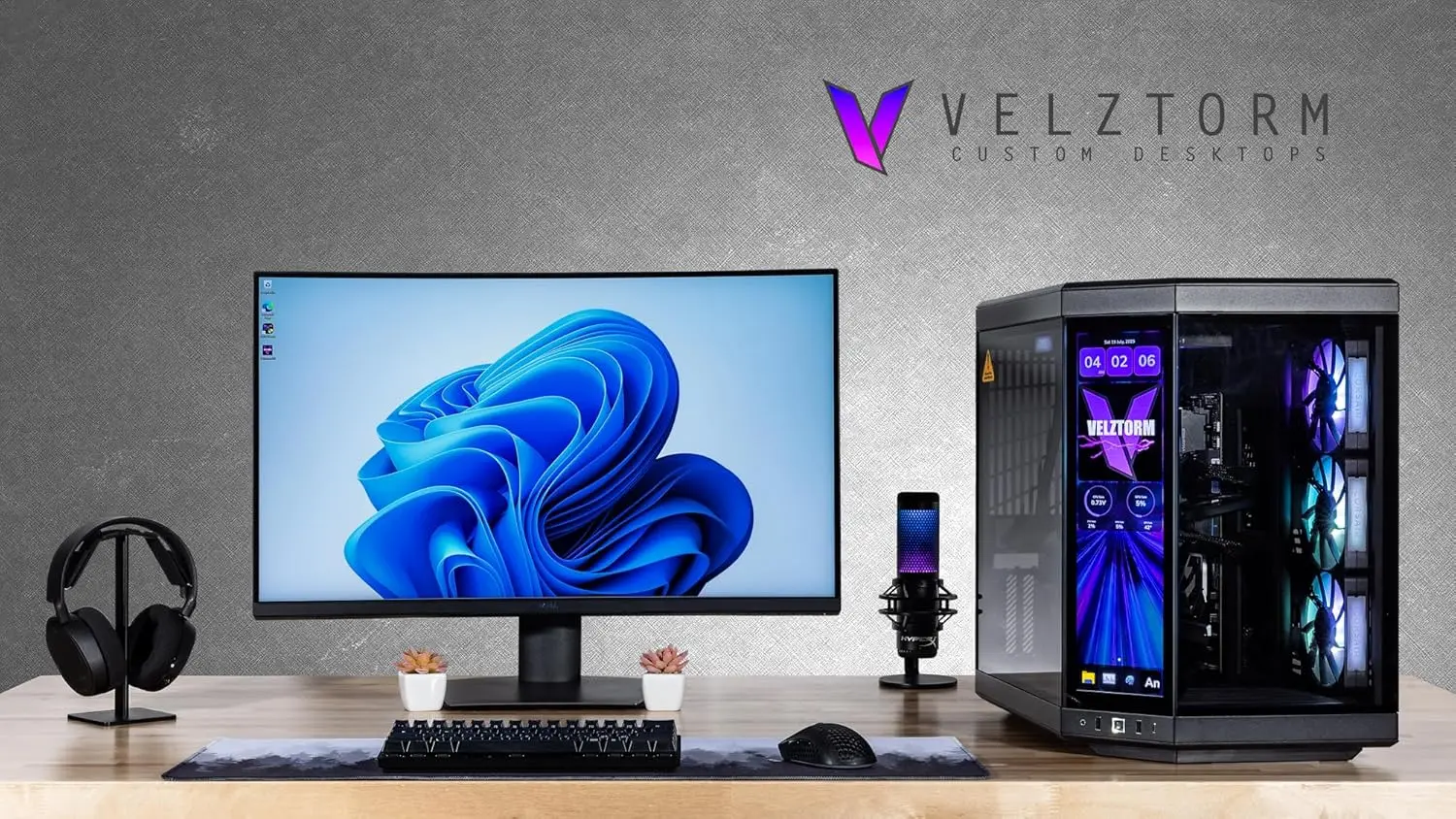 Velztorm LCD Schwarz Praetix M – Pc Gaming Y70 Bewertung und Preis