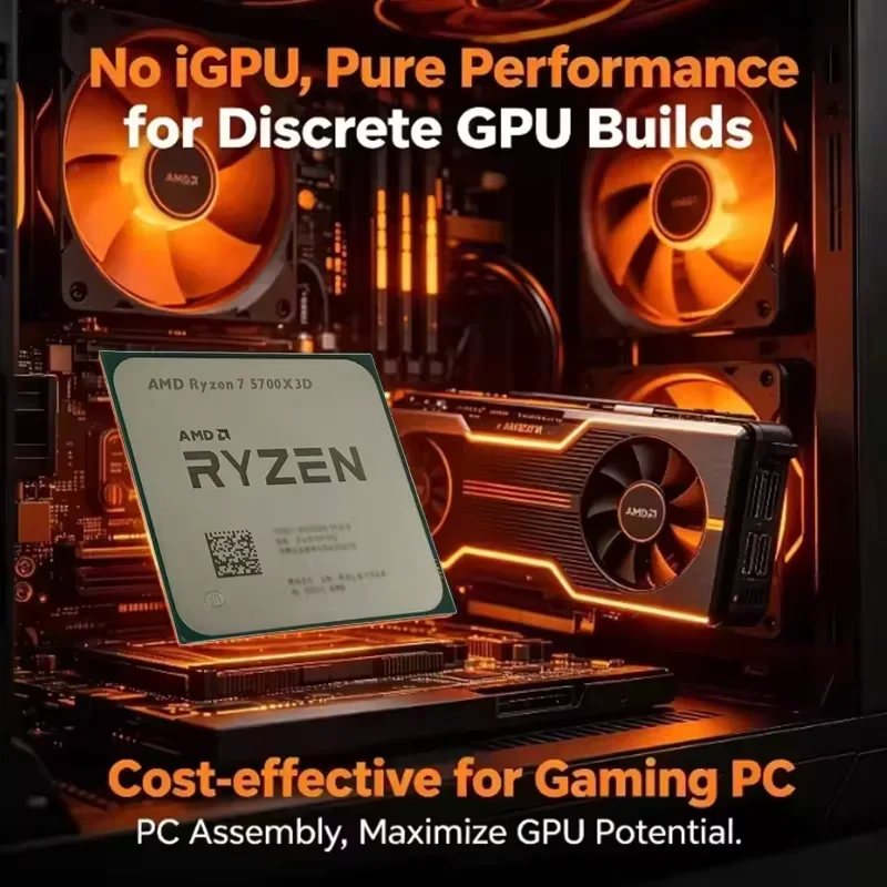 AMD Ryzen 7 5700X3D R7 5700X3D – Pc Gaming Cpu Bewertung und Preis