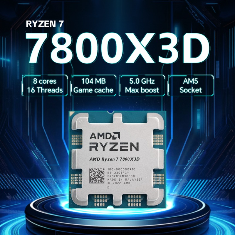 Socket AM5 AMD R7 7800X3D Gami – Pc Gaming Cpu Bewertung und Preis